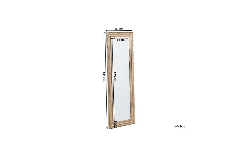Aurillac Spegel 51 cm - Guld - Inredning - Speglar - Väggspegel