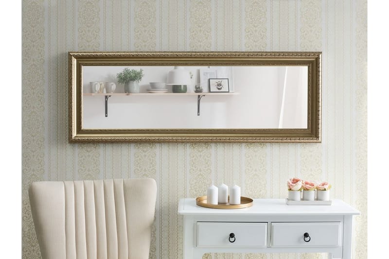 Aurillac Spegel 51 cm - Guld - Inredning - Speglar - Väggspegel