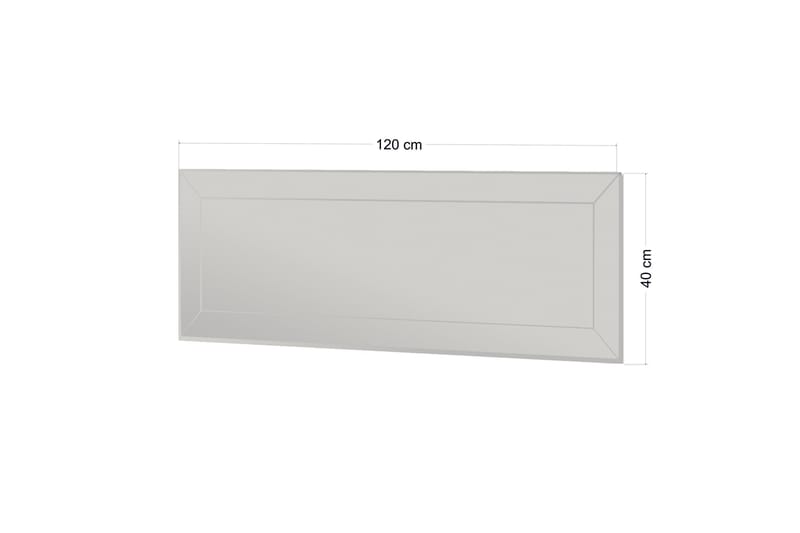 Azus Spegel 40 cm Rektangulär - Vit - Inredning - Speglar - Väggspegel