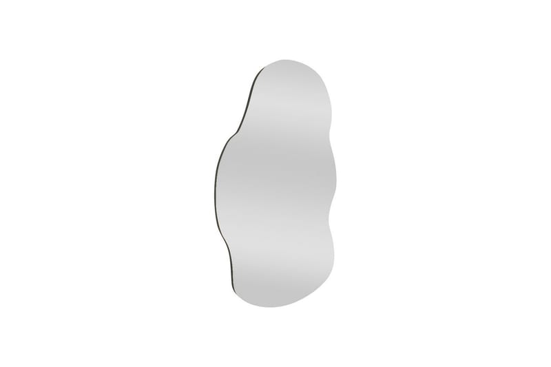 Bebelus Spegel 40 cm Asymmetrisk - Svart - Väggspegel - Hallspegel