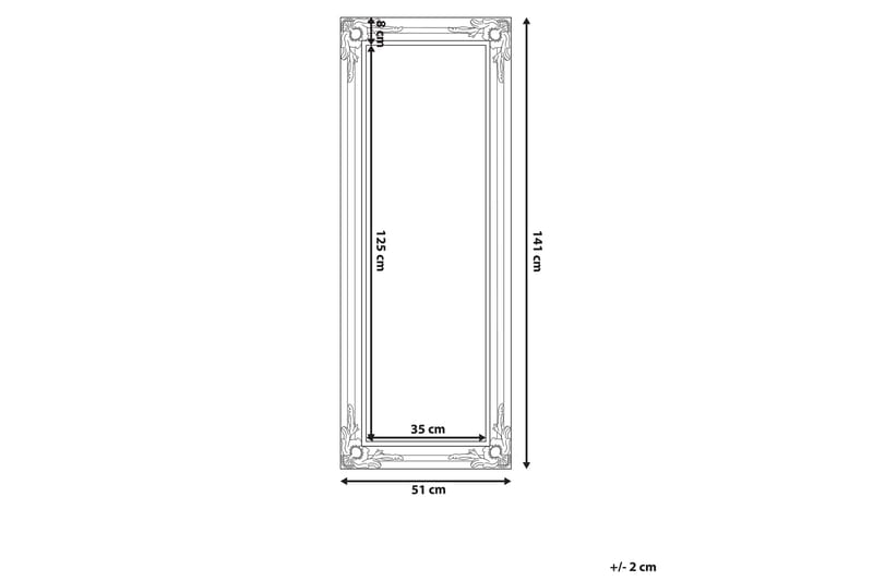Bellac Spegel 51 cm - Silver - Inredning - Speglar - Väggspegel