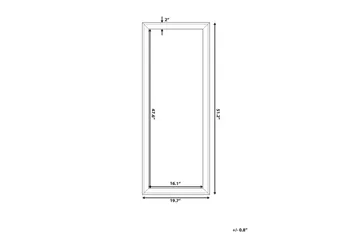 Benon Spegel 50 cm - Vit - Inredning - Speglar - Väggspegel