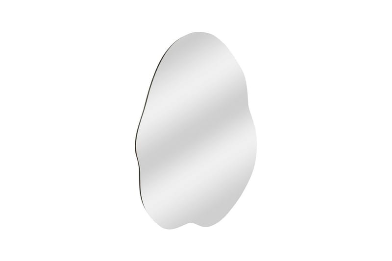 Besso Spegel 60 cm Asymmetrisk - Svart - Väggspegel - Hallspegel