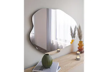Besso Spegel 60 cm Asymmetrisk - Svart - Inredning - Speglar - Väggspegel