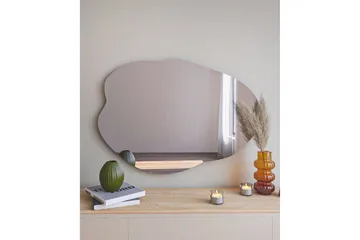 Besso Spegel 60 cm Asymmetrisk - Svart - Inredning - Speglar - Väggspegel