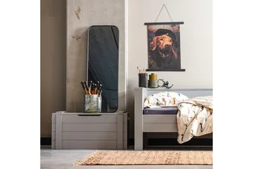 Biella Spegel 40x110 cm - Svart - Inredning - Speglar - Väggspegel