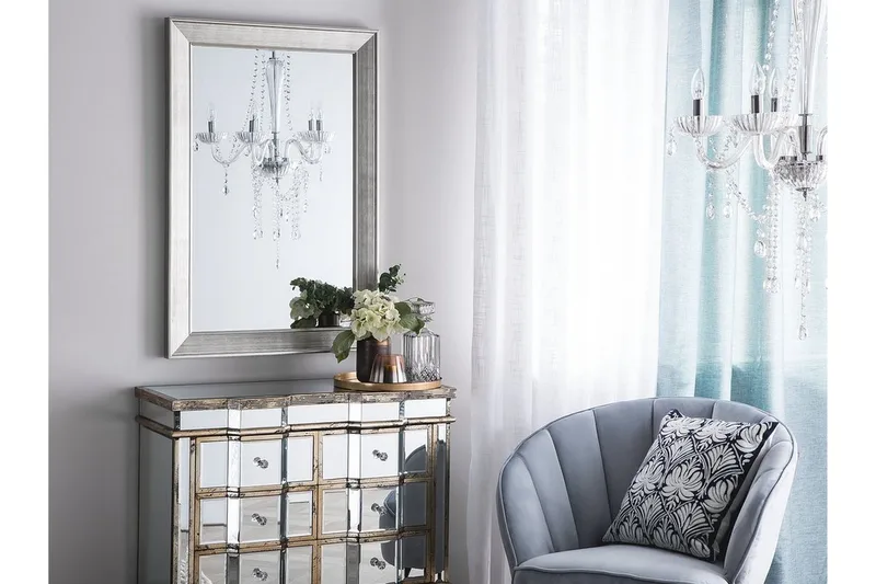 Bubry Spegel 61 cm, Silver