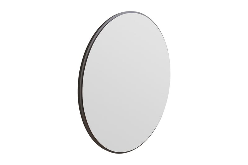 Buhem Spegel 60 cm Rund - Svart - Väggspegel - Hallspegel