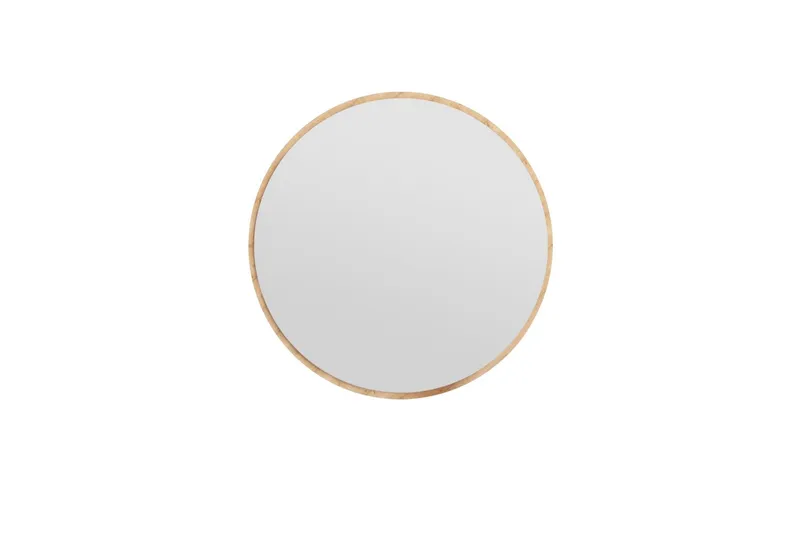 Buhem Spegel 60 cm Rund - Trä/Natur - Inredning - Speglar - Väggspegel