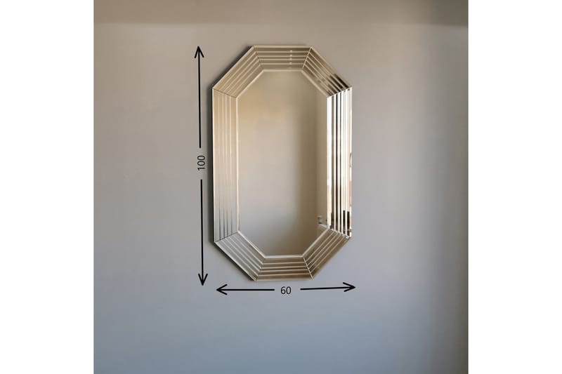 Callaham Dekorationsspegel 60 cm - Brons - Inredning - Speglar - Väggspegel