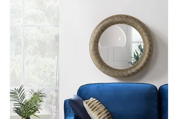 Channay Spegel 80 cm - Guld - Inredning - Speglar - Väggspegel
