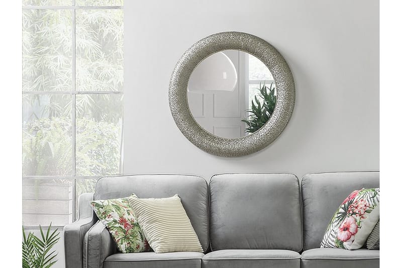 Channay Spegel 80 cm - Silver - Väggspegel - Hallspegel