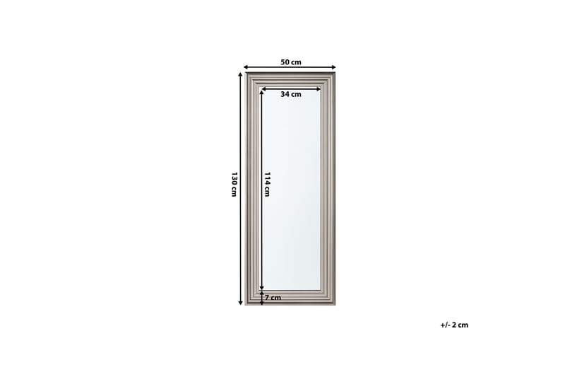 Chatain Spegel 50 cm - Silver - Inredning - Speglar - Väggspegel