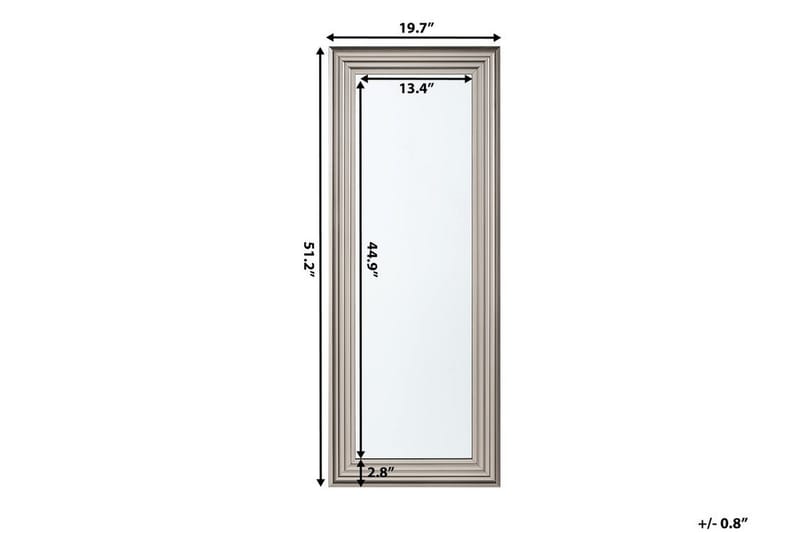 Chatain Spegel 50 cm - Silver - Inredning - Speglar - Väggspegel