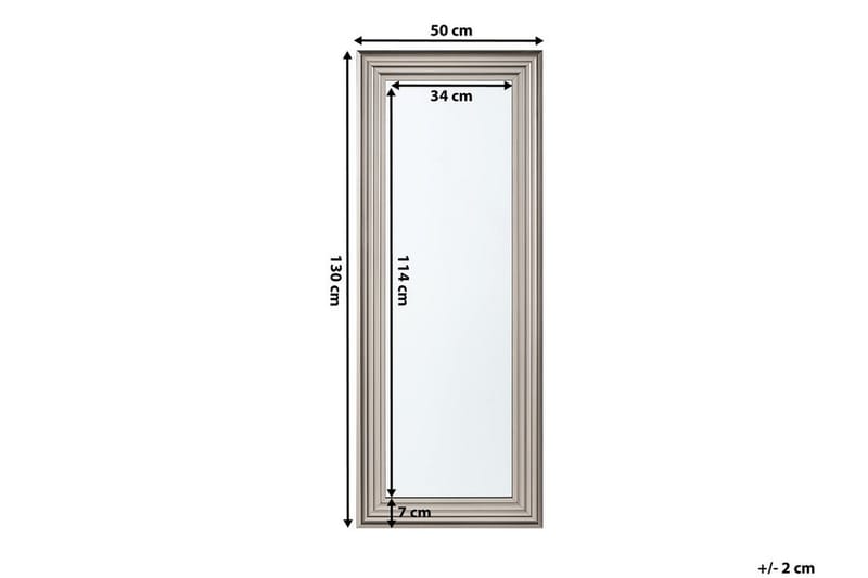 Chatain Spegel 50 cm - Silver - Inredning - Speglar - Väggspegel