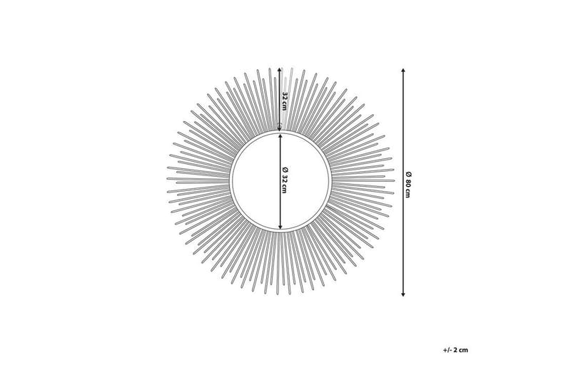 Cilly Spegel 80 cm - Silver - Inredning - Speglar - Väggspegel