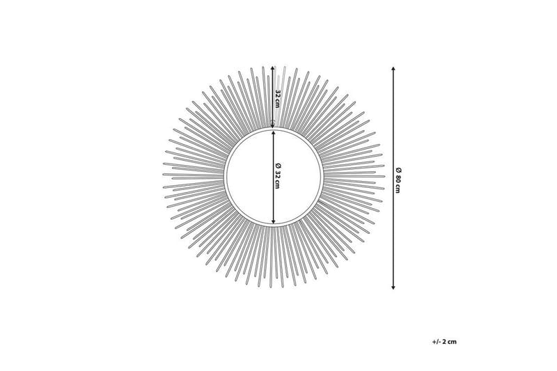 Cilly Spegel 80 cm - Silver - Inredning - Speglar - Väggspegel
