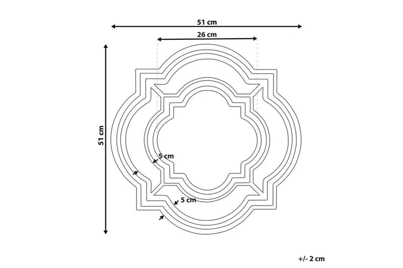 Väggspegel Cobeta - Inredning - Speglar - Väggspegel