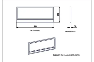 Cofield Spegel 90 cm - Guld|Svart - Inredning - Speglar - Väggspegel