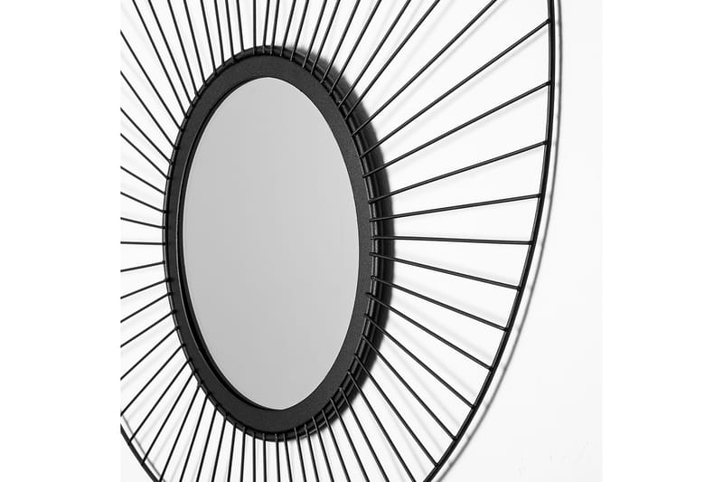 Daisy Spegel 63 cm - Svart - Väggspegel - Hallspegel