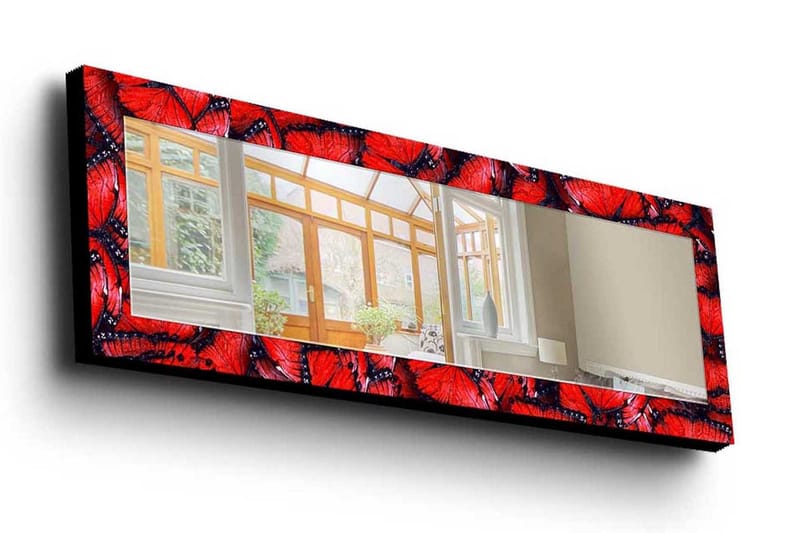 Dekorativ Spegel - Flerfärgad - Inredning - Speglar - Väggspegel