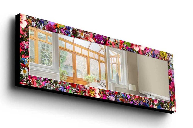 Dekorativ Spegel - Flerfärgad - Inredning - Speglar - Väggspegel