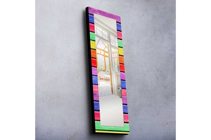Dekorativ Spegel - Flerfärgad - Inredning - Speglar - Väggspegel