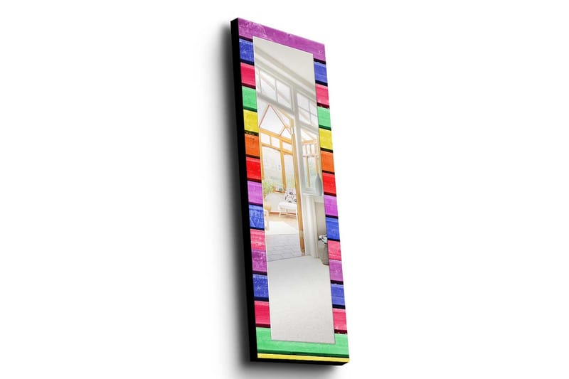 Dekorativ Spegel - Flerfärgad - Väggspegel - Hallspegel