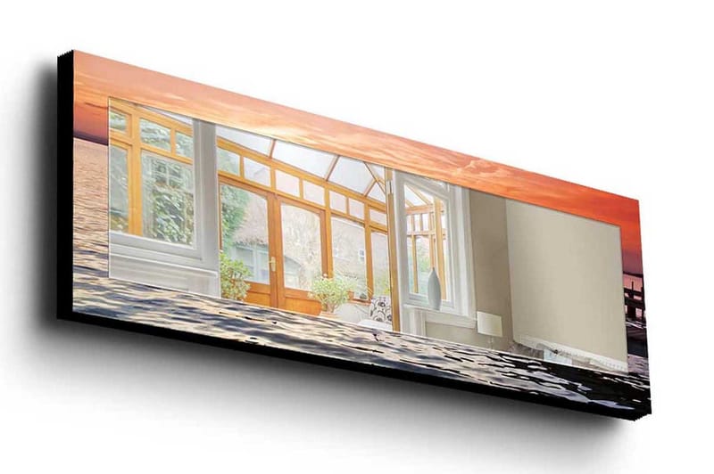 Dekorativ Spegel - Flerfärgad - Inredning - Speglar - Väggspegel