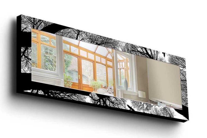 Dekorativ Spegel - Flerfärgad - Inredning - Speglar - Väggspegel