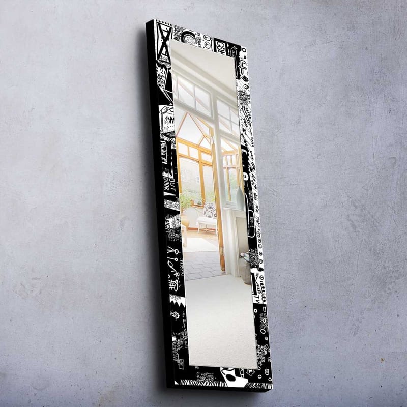 Dekorspegel 40x120 cm, Flerfärgad