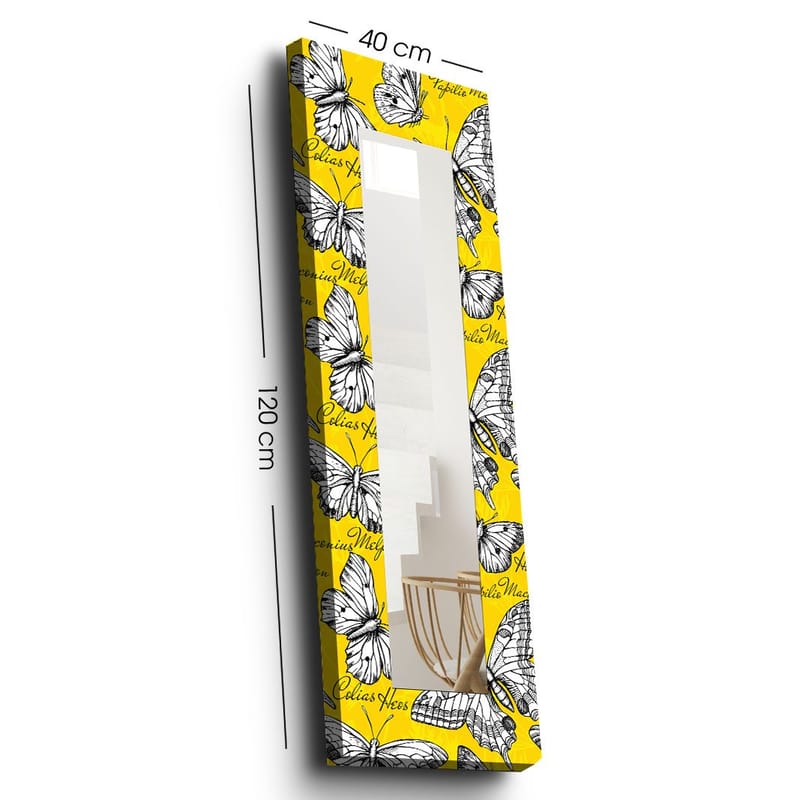 Dekorspegel 40x120 cm - Flerfärgad - Inredning - Speglar - Väggspegel