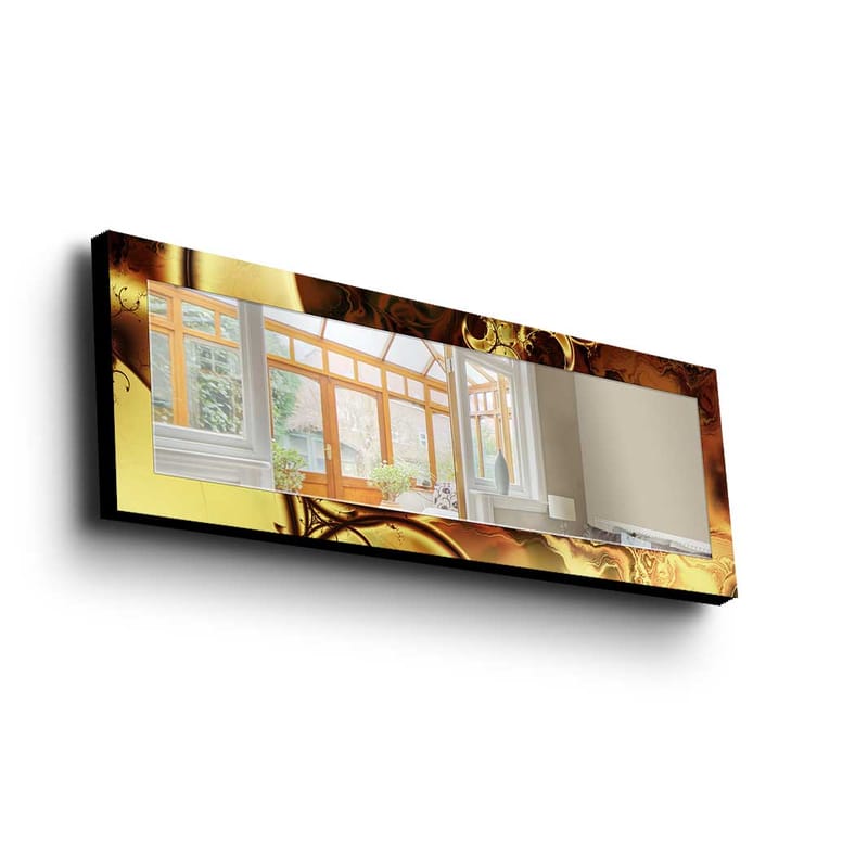 Dekorspegel 40x120 cm - Flerfärgad - Inredning - Speglar - Väggspegel