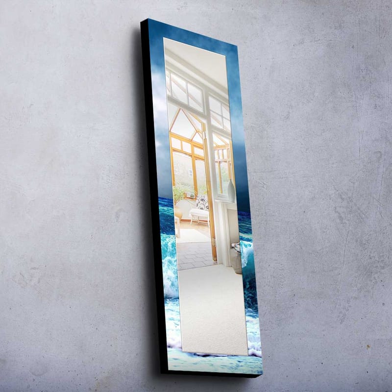Dekorspegel 40x120 cm - Flerfärgad - Inredning - Speglar - Väggspegel