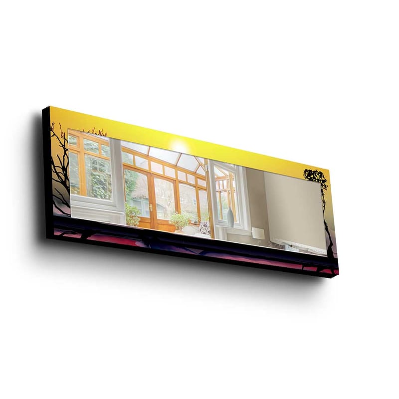 Dekorspegel 40x120 cm - Flerfärgad - Inredning - Speglar - Väggspegel