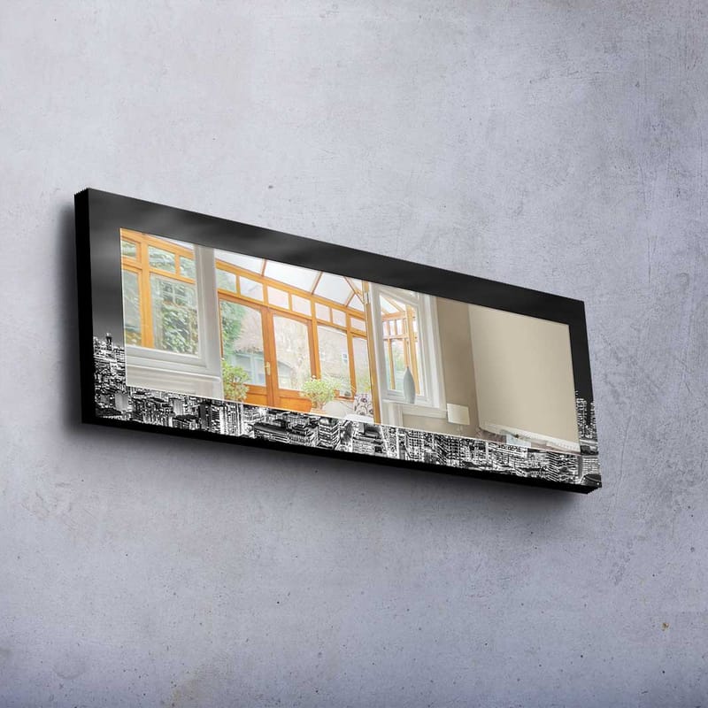 Dekorspegel 40x120 cm - Flerfärgad - Inredning - Speglar - Väggspegel