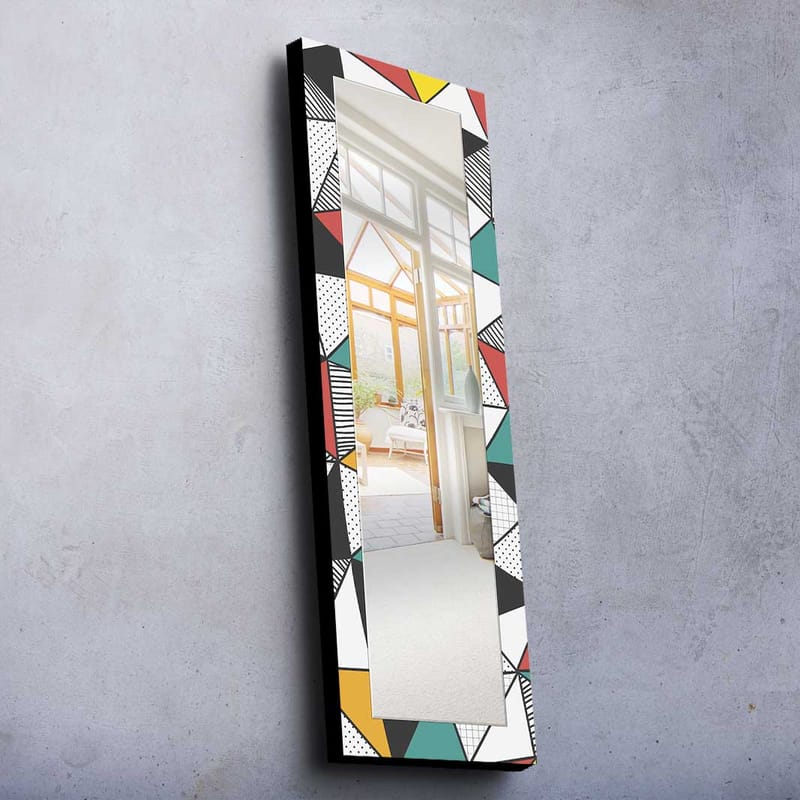 Dekorspegel 40x120 cm - Flerfärgad - Inredning - Speglar - Väggspegel