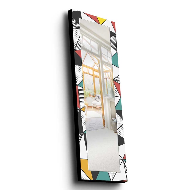Dekorspegel 40x120 cm - Flerfärgad - Inredning - Speglar - Väggspegel