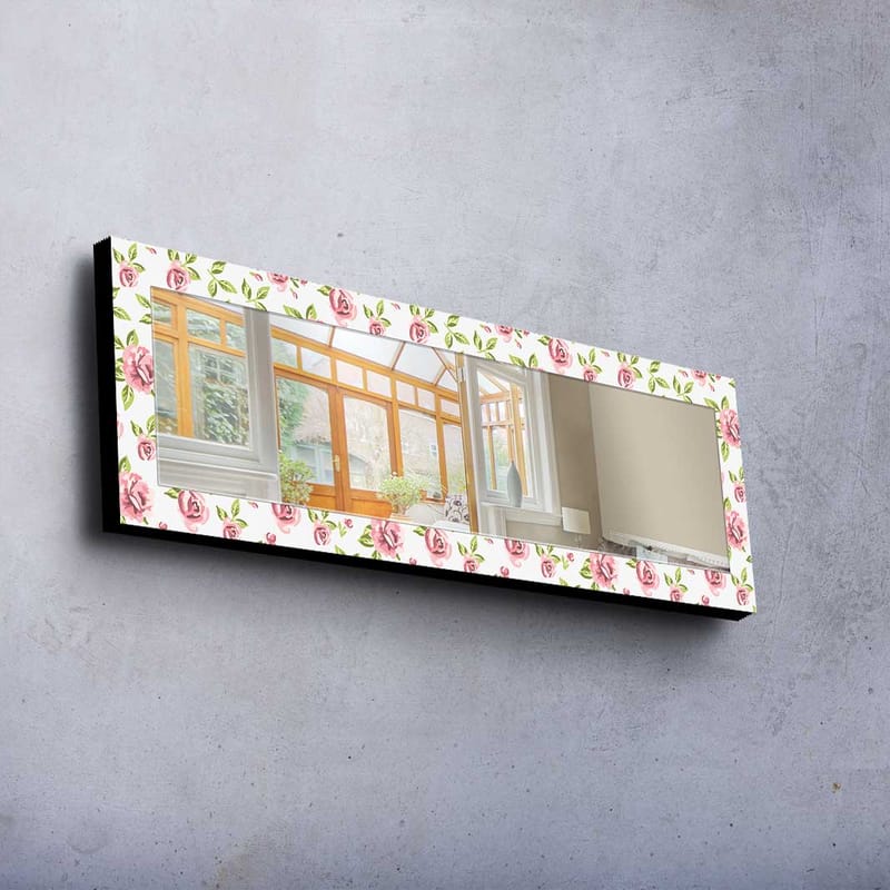 Dekorspegel 40x120 cm - Flerfärgad - Inredning - Speglar - Väggspegel