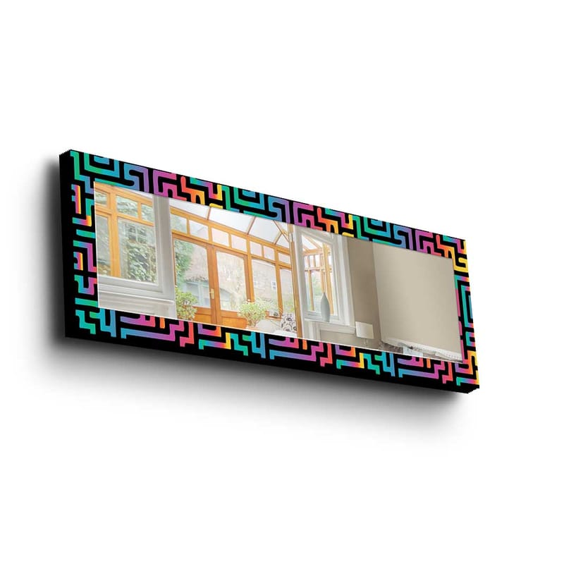 Dekorspegel 40x120 cm - Flerfärgad - Inredning - Speglar - Väggspegel