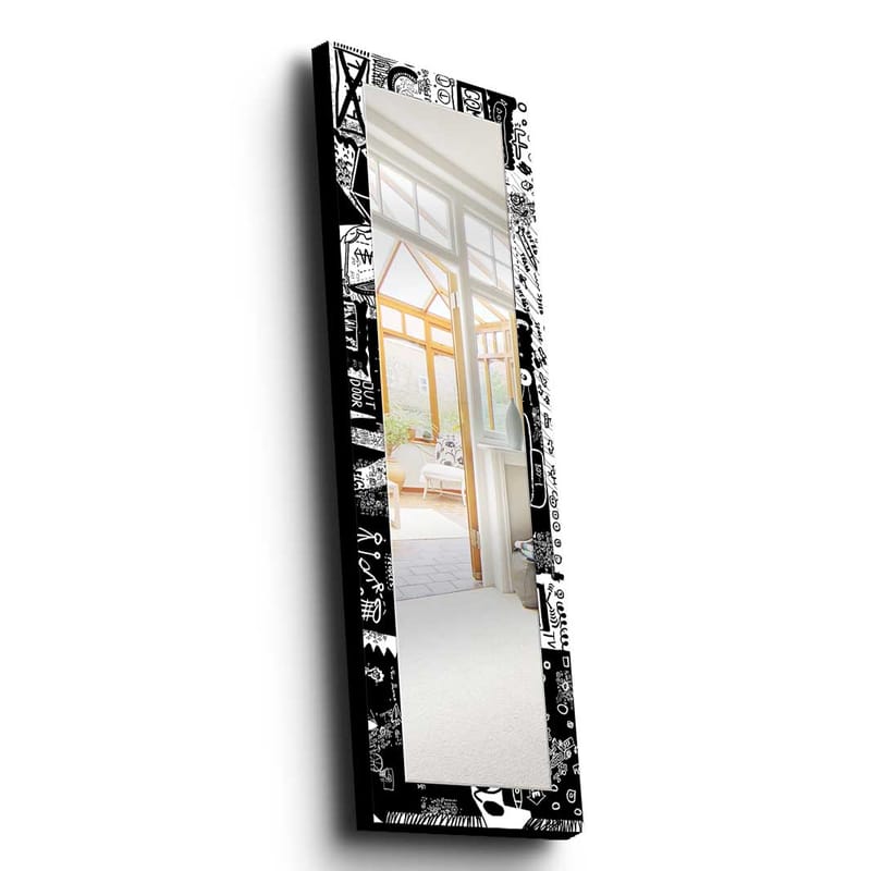 Dekorspegel 40x120 cm - Flerfärgad - Inredning - Speglar - Väggspegel