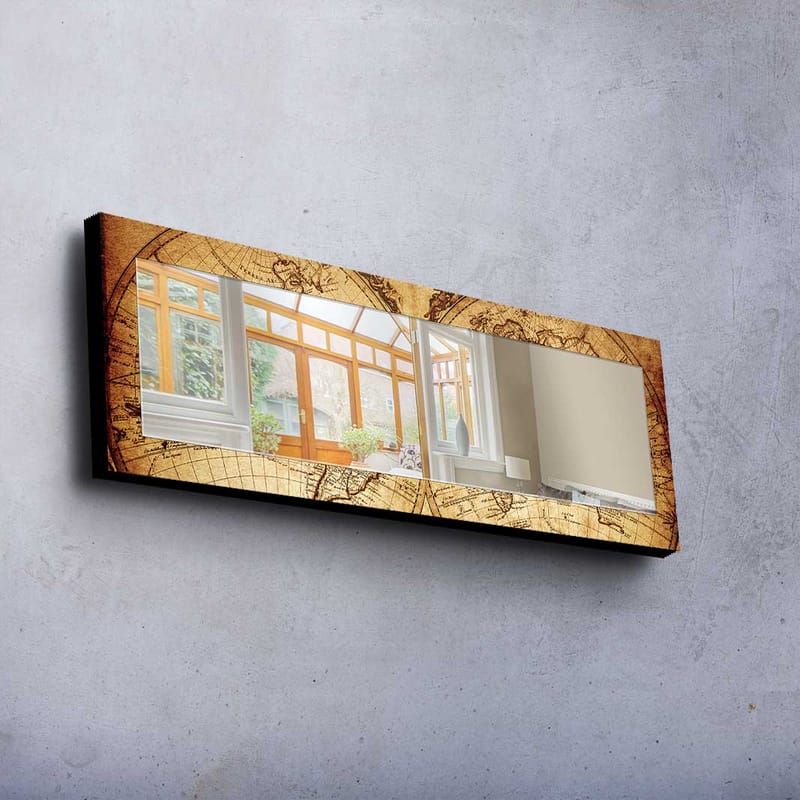 Dekorspegel 40x120 cm - Flerfärgad - Inredning - Speglar - Väggspegel