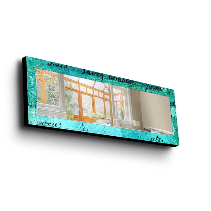 Dekorspegel 40x120 cm - Flerfärgad - Inredning - Speglar - Väggspegel
