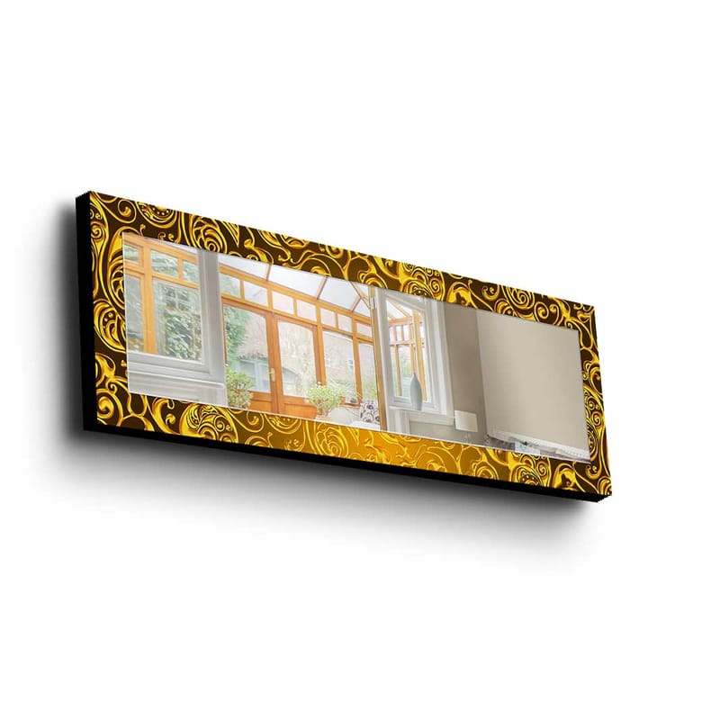 Dekorspegel 40x120 cm - Flerfärgad - Inredning - Speglar - Väggspegel