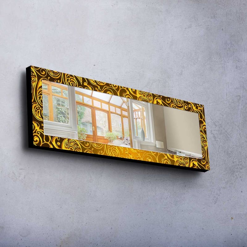Dekorspegel 40x120 cm - Flerfärgad - Inredning - Speglar - Väggspegel