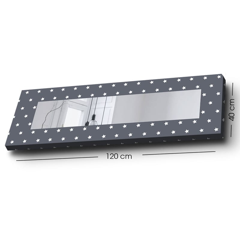 Dekorspegel 40x120 cm - Flerfärgad - Inredning - Speglar - Väggspegel