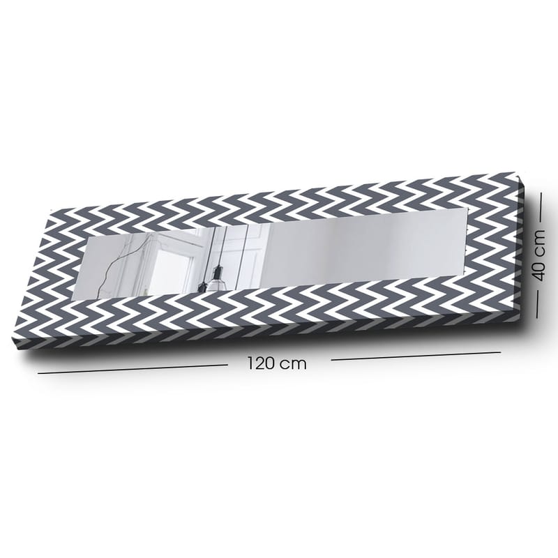 Dekorspegel 40x120 cm - Flerfärgad - Inredning - Speglar - Väggspegel