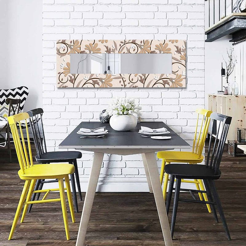 Dekorspegel 40x120 cm - Flerfärgad - Inredning - Speglar - Väggspegel