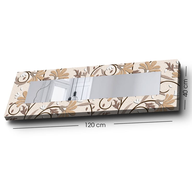Dekorspegel 40x120 cm - Flerfärgad - Inredning - Speglar - Väggspegel