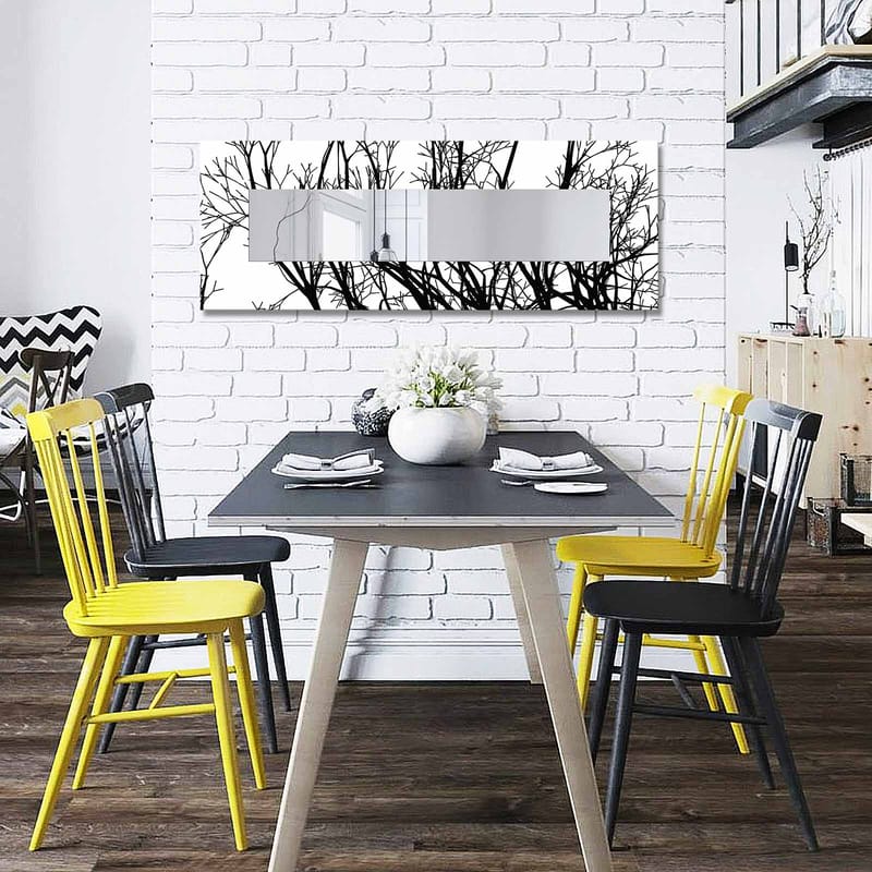 Dekorspegel 40x120 cm - Flerfärgad - Inredning - Speglar - Väggspegel